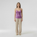 Satin Twist-Knot Cami