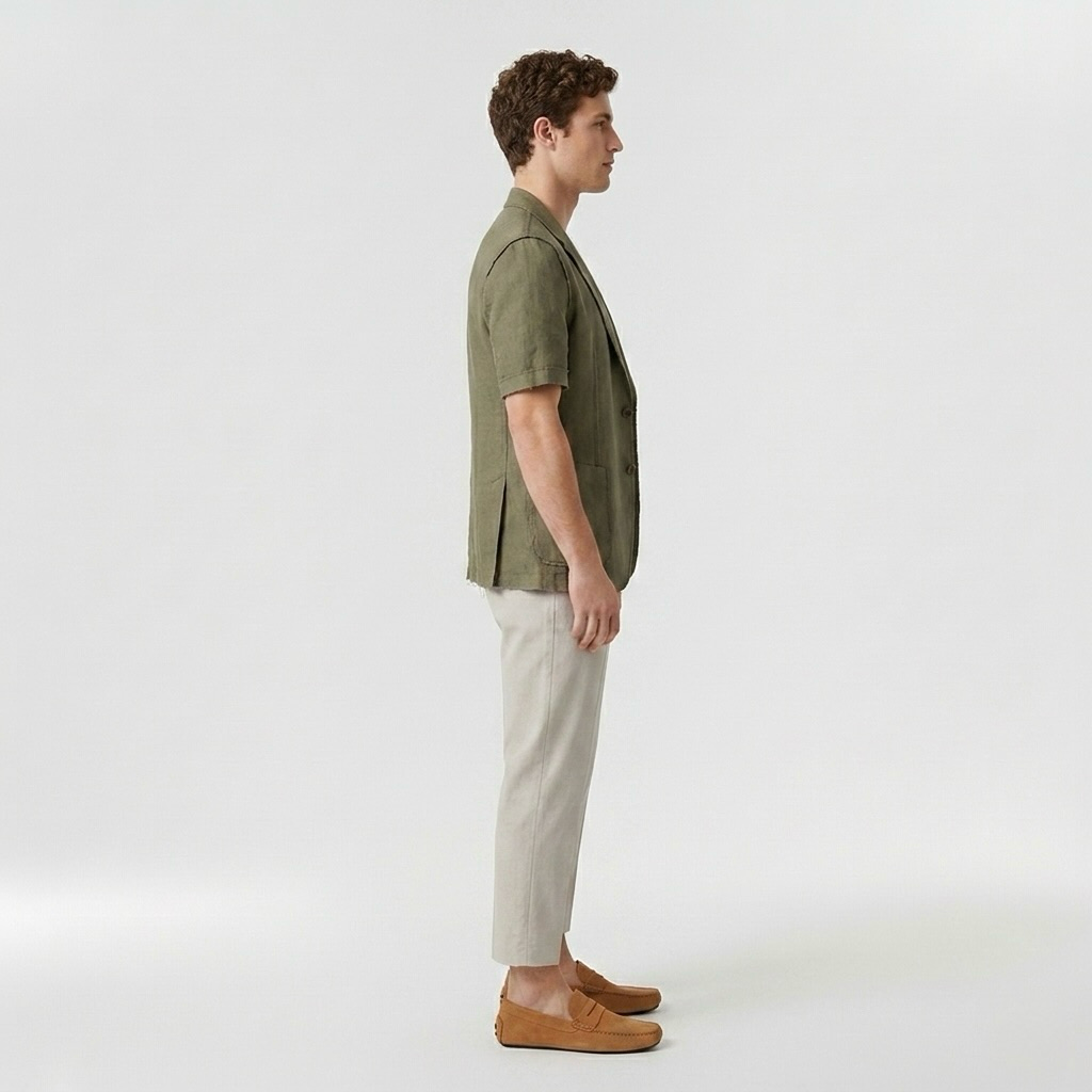 Short-Sleeve Summer Blazer