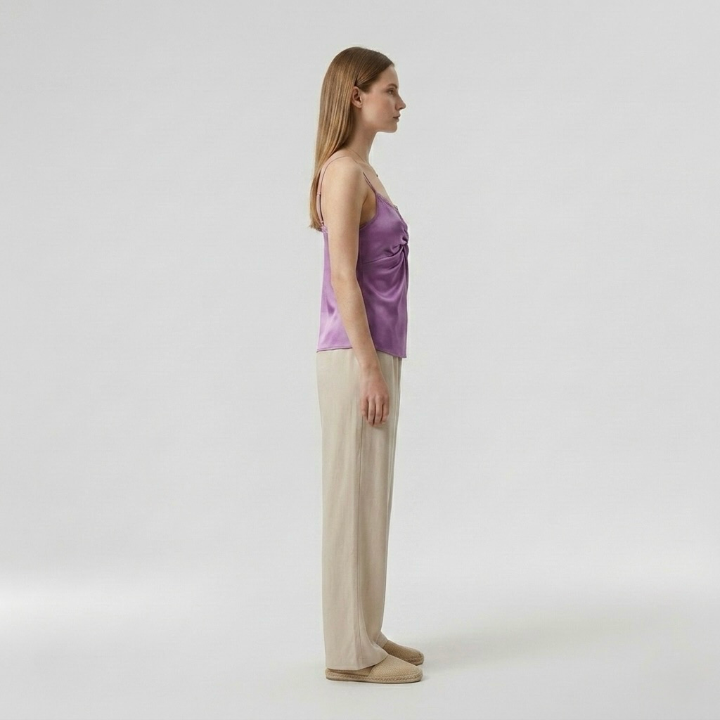 Satin Twist-Knot Cami
