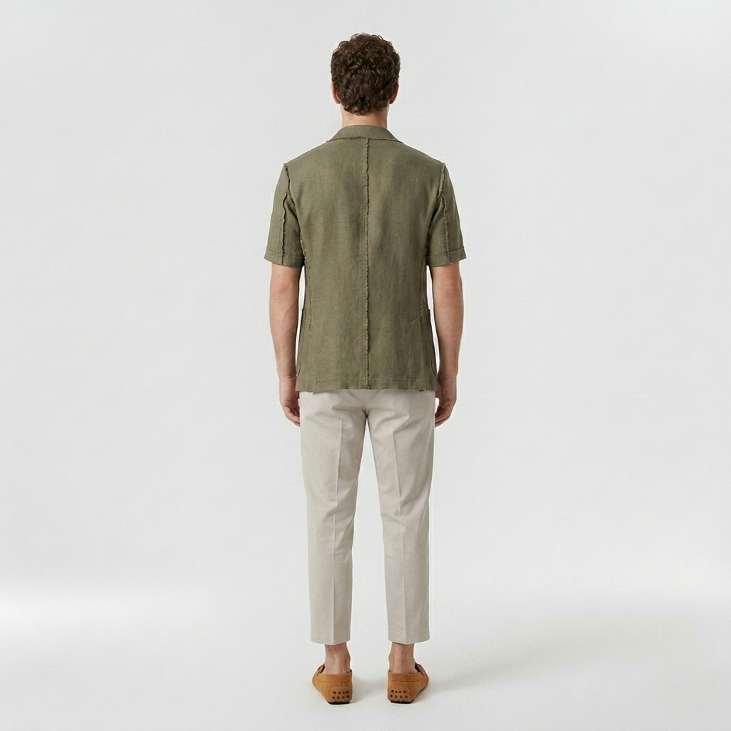 Short-Sleeve Summer Blazer