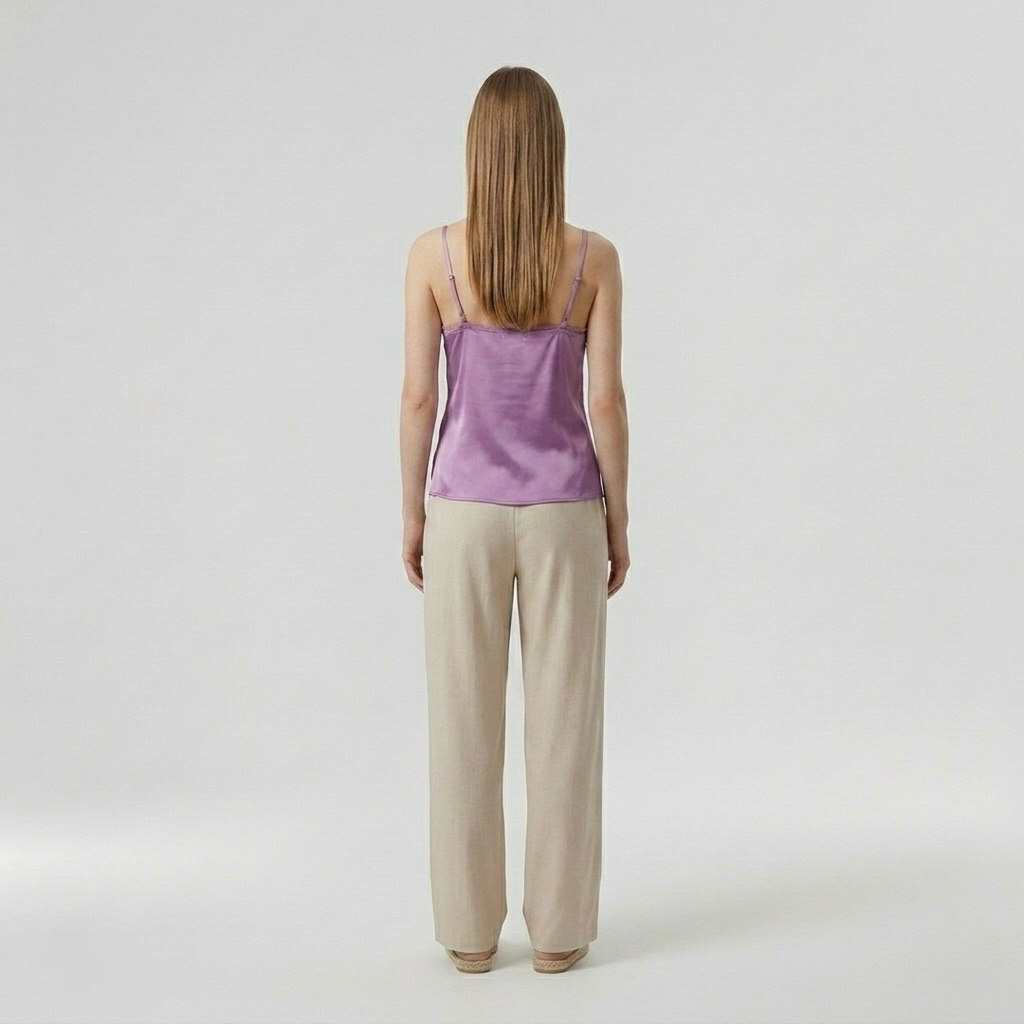 Satin Twist-Knot Cami