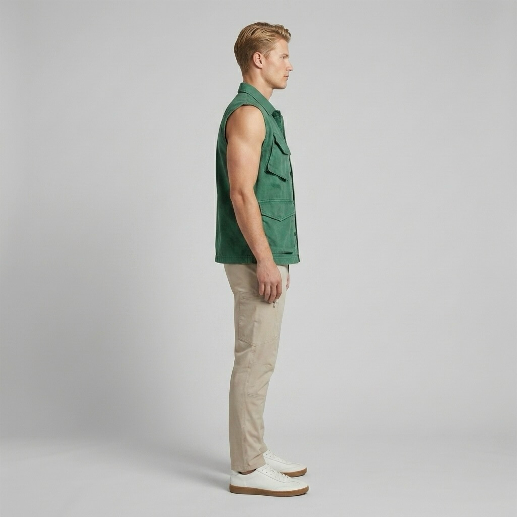 Multi-Pocket Field Gilet