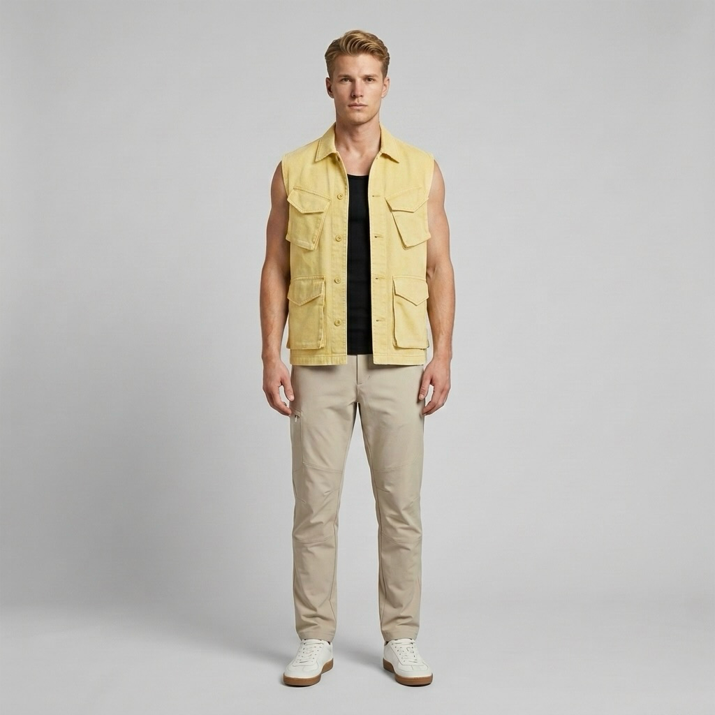 Multi-Pocket Field Gilet
