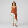 Wrap-Front Sash Cami