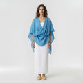 Soft Pleat Cape Top