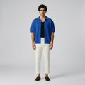 Woven-Texture Holiday Shirt