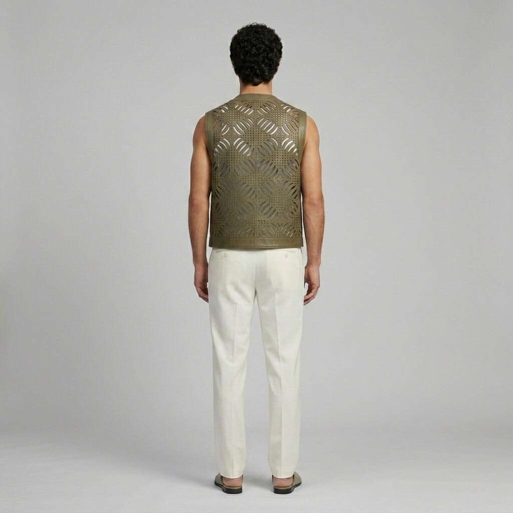 Cutwork Layering Gilet