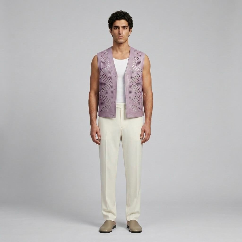Cutwork Layering Gilet