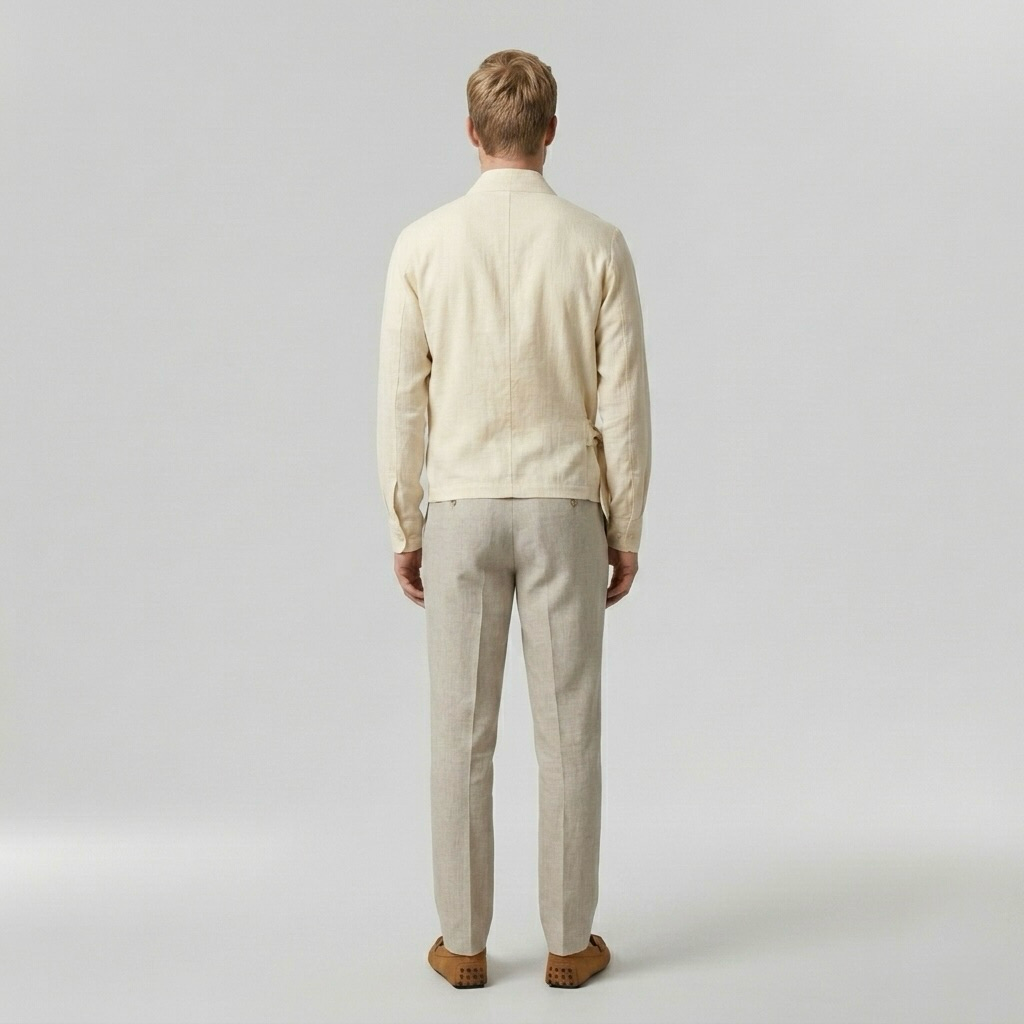 Wrap-Front Lightweight Knit