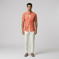 Fold-Detail Statement Shirt