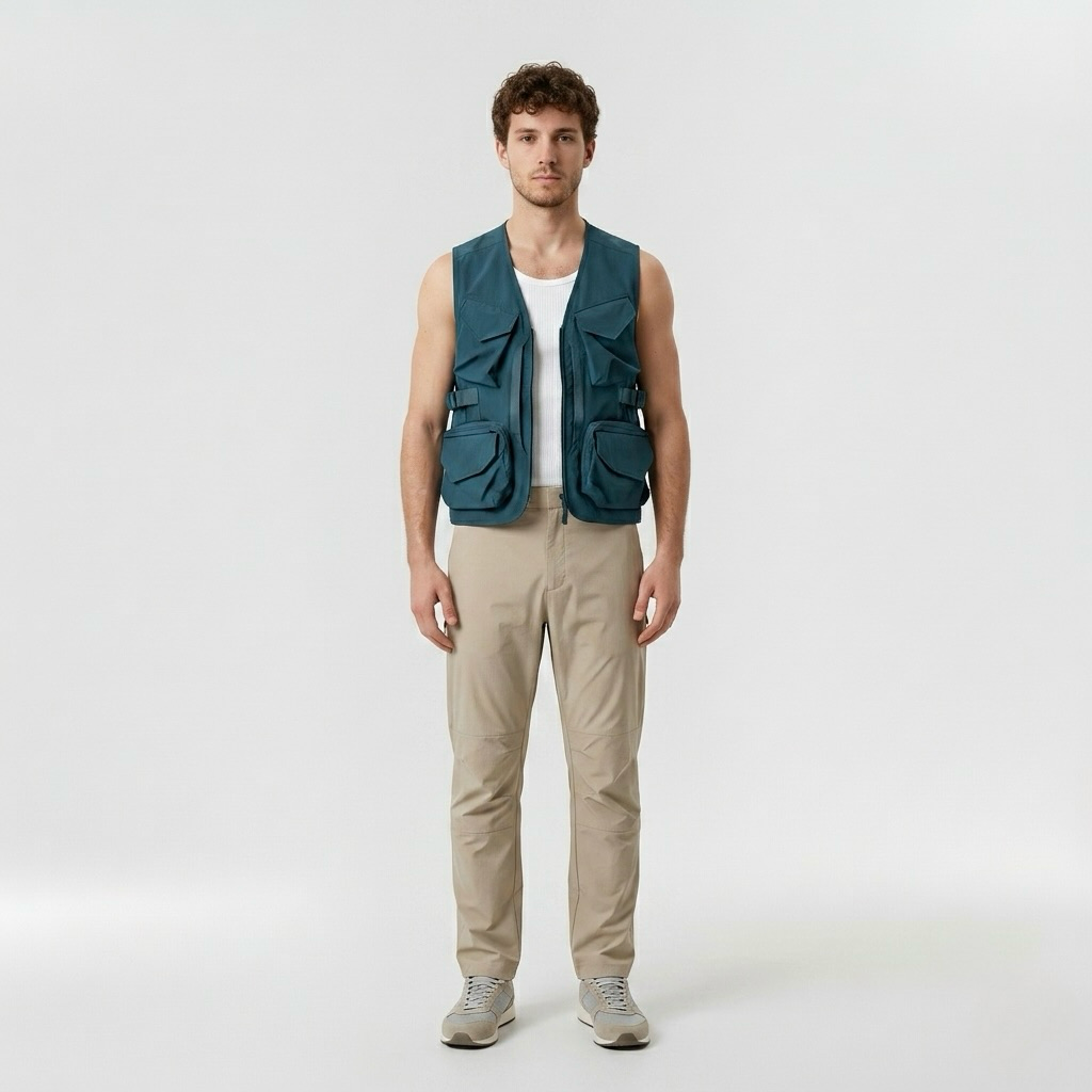 Cargo Pocket Utility Gilet