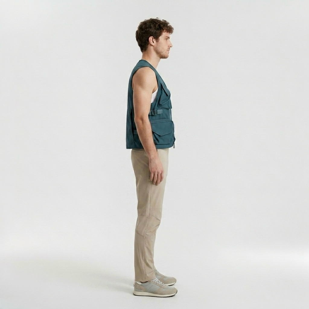 Cargo Pocket Utility Gilet