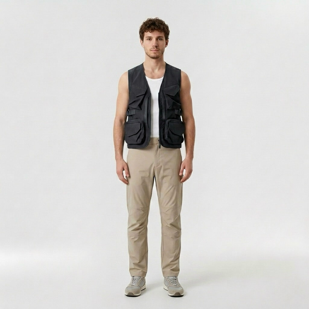 Cargo Pocket Utility Gilet