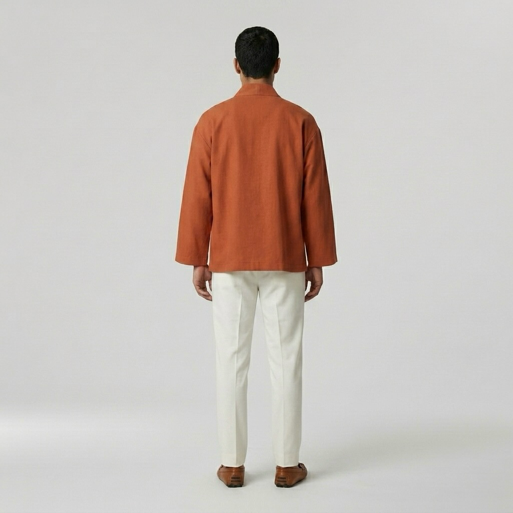 Clean-Line Kimono Layer