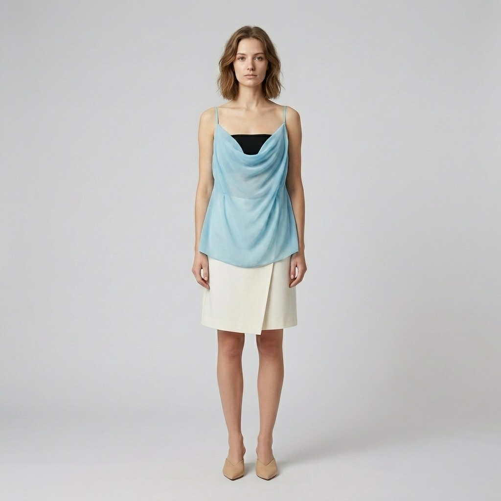 Cowl-Drape Camisole