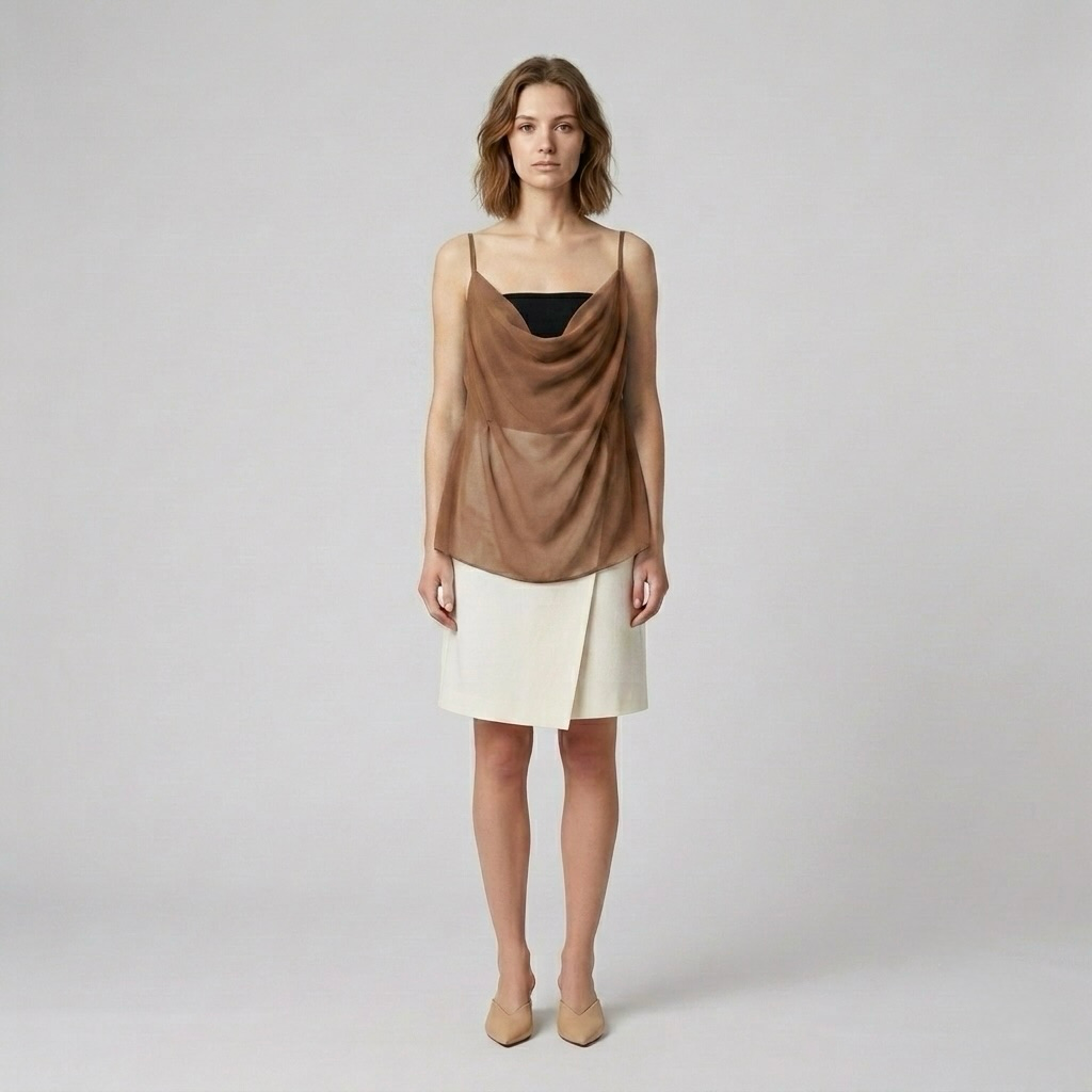Cowl-Drape Camisole