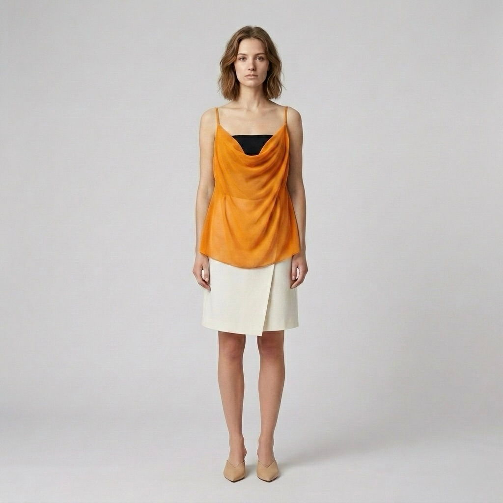 Cowl-Drape Camisole