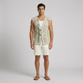 Open-Mesh Layering Gilet