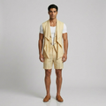 Draped-Front Statement Gilet